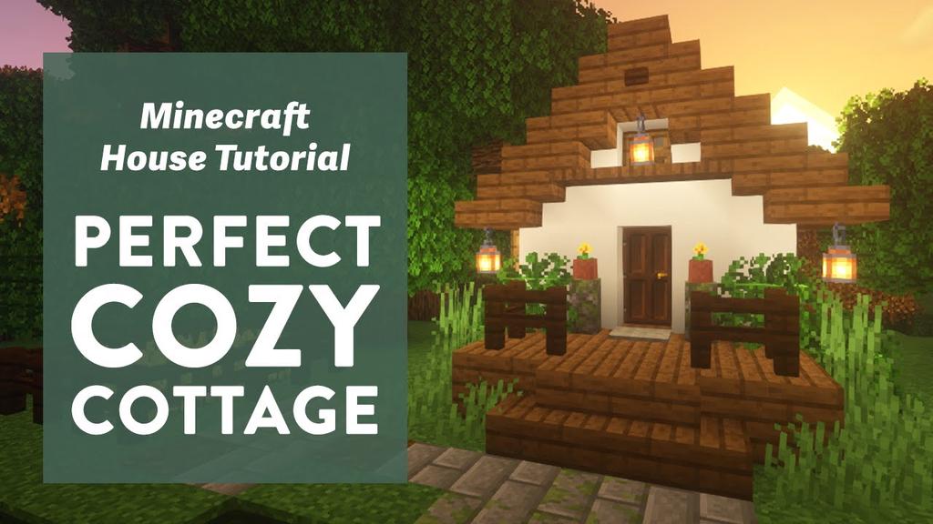'Video thumbnail for Minecraft: How to Build the Perfect Cozy Cottage to Survive on Day 1'